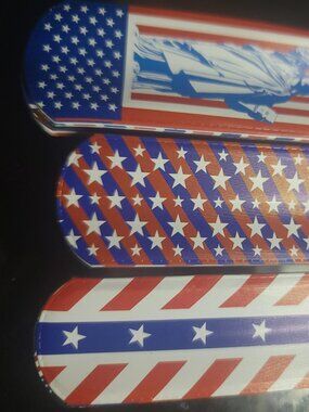 48 Patriotic Slap Bracelets Assorted USA 4th of July Party Favors Stars Stripes